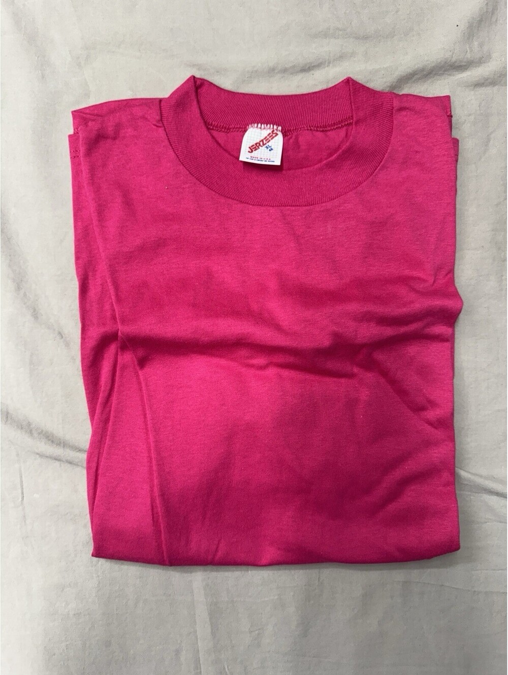vintage jerzees t shirt Pink Size XL